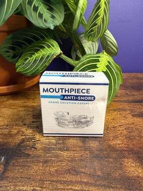 Adjustable Anti-Snore Mouthpiece Mandibular Advancement Device for Sleep Apnea a